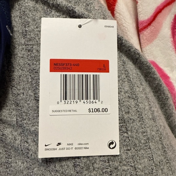 Nike Swim Navy and Blue Tank - Picture 5 of 8